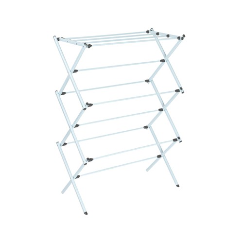 Folding clothes drying rack - clothes,