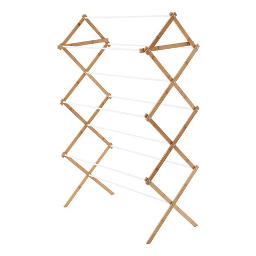 Collapsible bamboo laundry - bamboo,