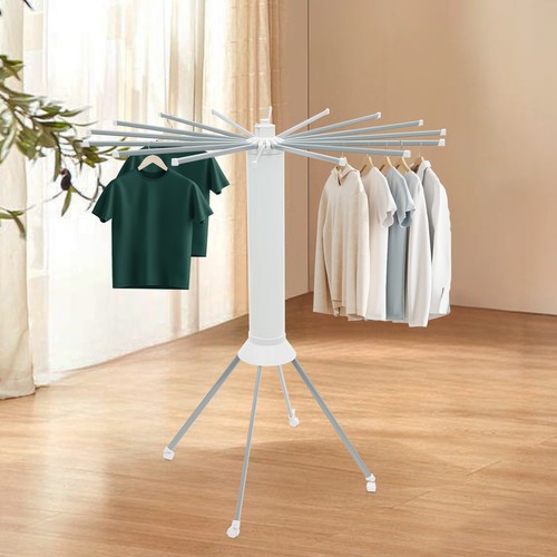 Folding clothes airer movable - folding,