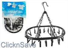 New 20 Peg Clothes Airer Dryer