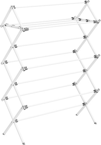 Foldable clothes drying - clothes, rack